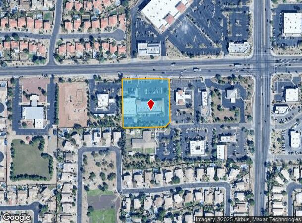 7615 W Thunderbird Rd, Peoria, AZ Parcel Map