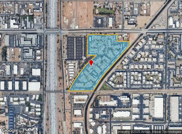  2323 E Apache Blvd, Tempe, AZ Parcel Map