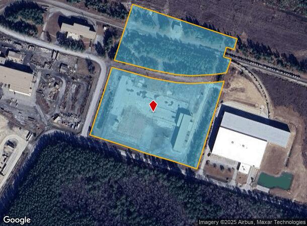  1100 N Steel Cir, Huger, SC Parcel Map