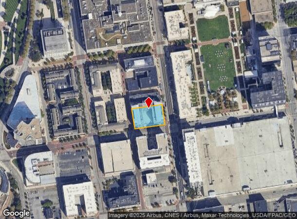 203 S High St, Columbus, OH Parcel Map