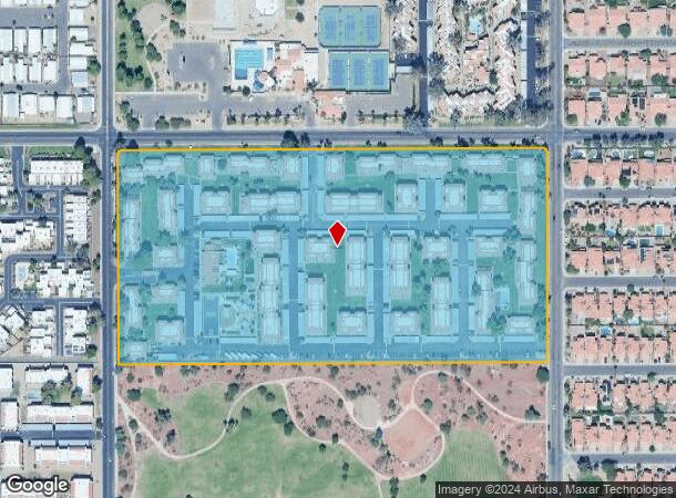  17617 N 9Th St, Phoenix, AZ Parcel Map