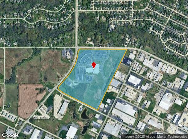  3101 Packerland Dr, De Pere, WI Parcel Map