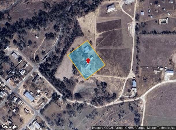 10 Manning St, Waring, TX Parcel Map