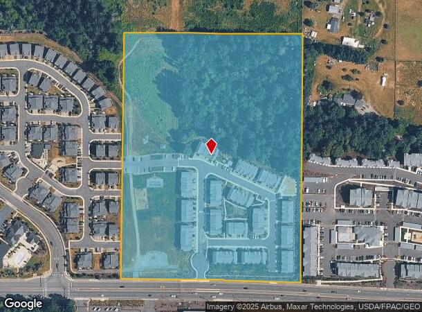 4519 176Th St E, Tacoma, WA Parcel Map