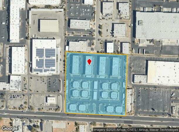  3644 E Sunset Rd, Las Vegas, NV Parcel Map