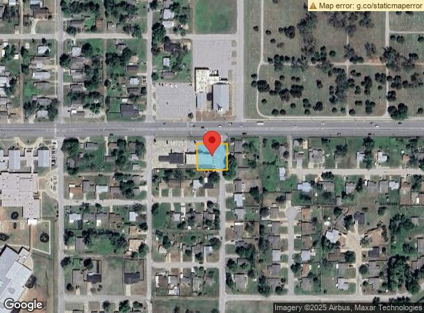  1201 W Grand Ave, Chickasha, OK Parcel Map