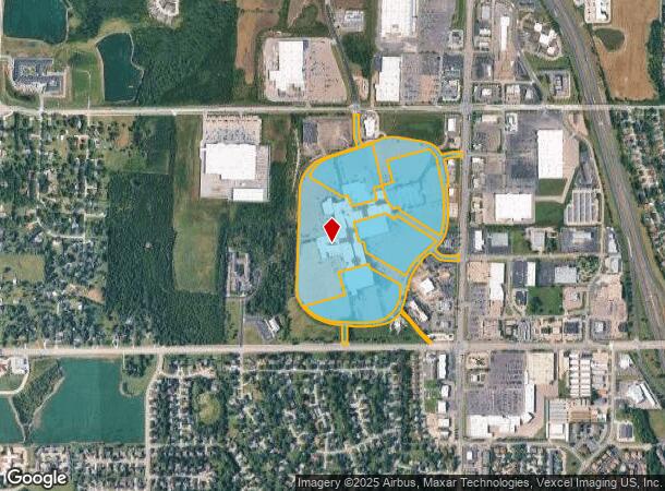 1801 Sw Wanamaker Rd, Topeka, KS Parcel Map