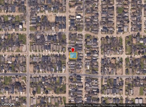  3318 Navaro St, Dallas, TX Parcel Map