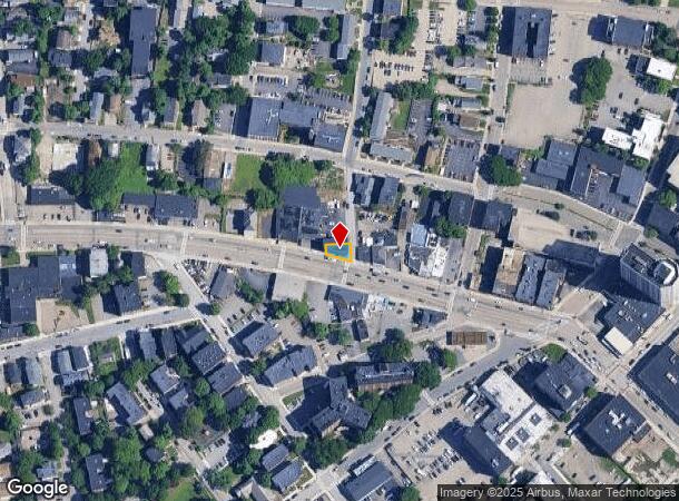 59 Chandler St, Worcester, MA Parcel Map