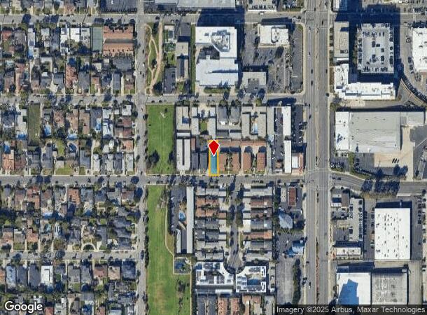 1637 E Maple Ave, El Segundo, CA Parcel Map