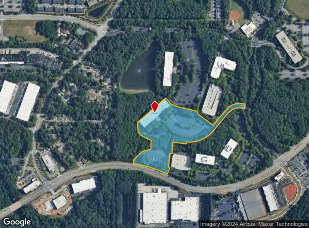  1145 Sanctuary Pky, Alpharetta, GA Parcel Map