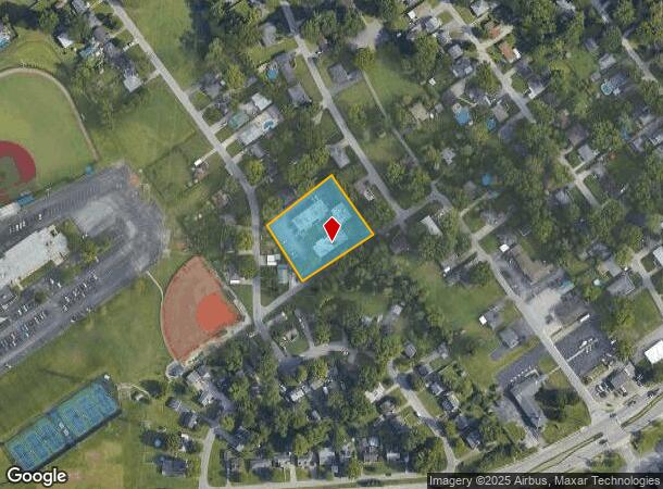  508 Hale Rd, Clarksville, IN Parcel Map