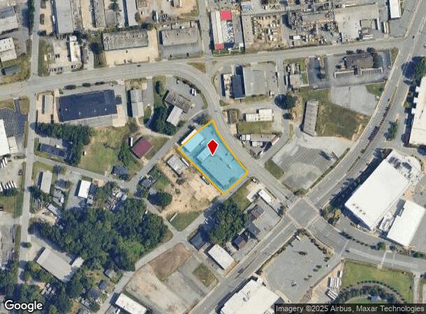  2109 Patterson St, Greensboro, NC Parcel Map