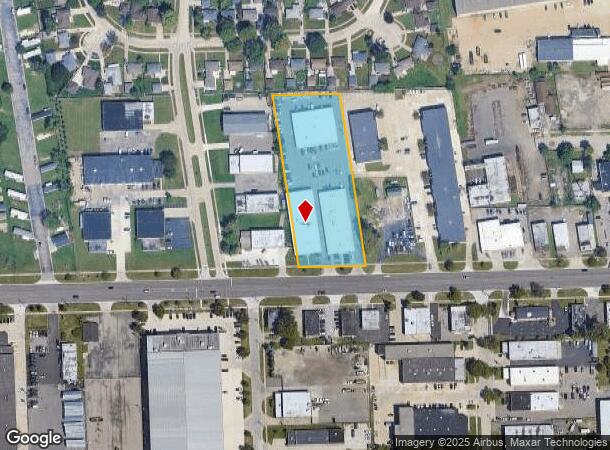 3461 E 10 Mile Rd, Warren, MI Parcel Map