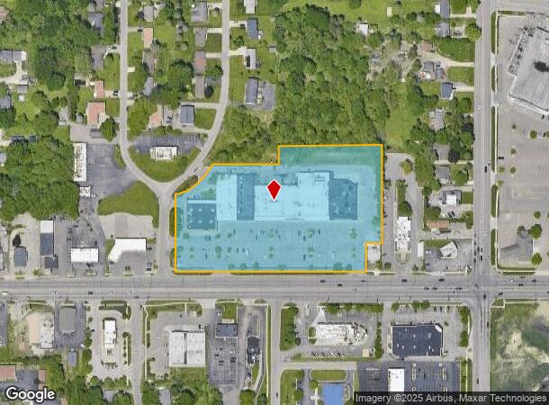 4002 W Saginaw Hwy, Lansing, MI Parcel Map