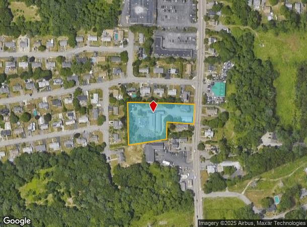 390 N Franklin St, Holbrook, MA Parcel Map