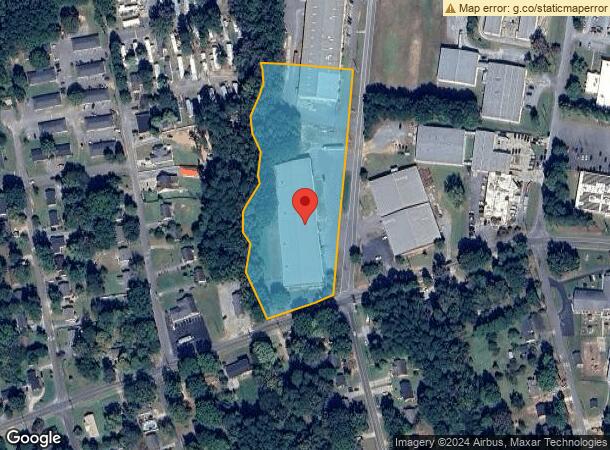  2709 Walkup Ave, Monroe, NC Parcel Map