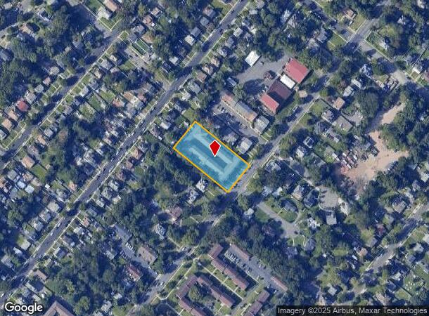 1100 W 7Th St, Plainfield, NJ Parcel Map