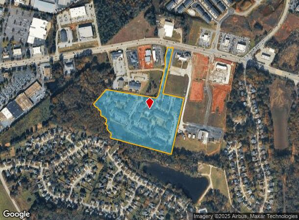 1600 Jasmine Cove Cir, Simpsonville, SC Parcel Map