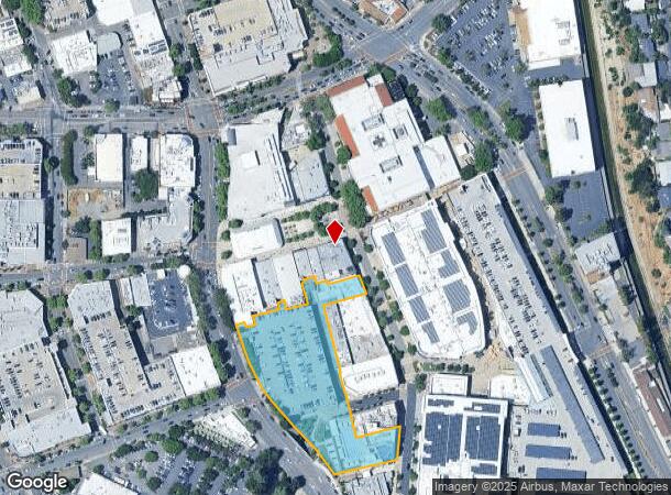  1315 Broadway Plz, Walnut Creek, CA Parcel Map