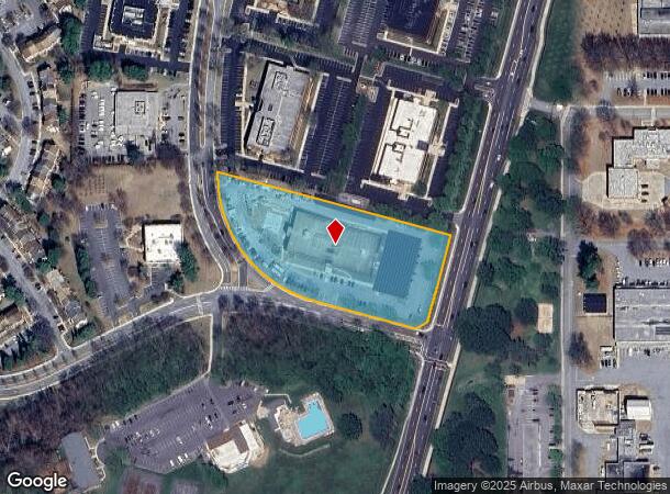 1300 Quince Orchard Blvd, Gaithersburg, MD Parcel Map