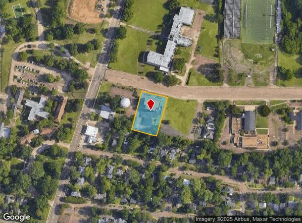 735 Riverside Dr, Jackson, MS Parcel Map
