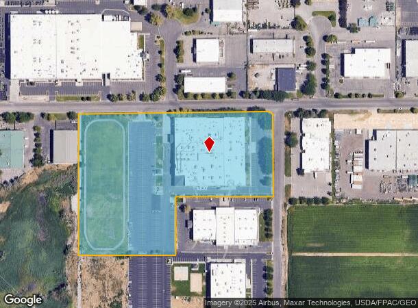  1260 S 1600 W, Orem, UT Parcel Map