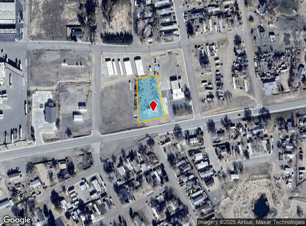 1222 Chestnut St, Carlin, NV Parcel Map