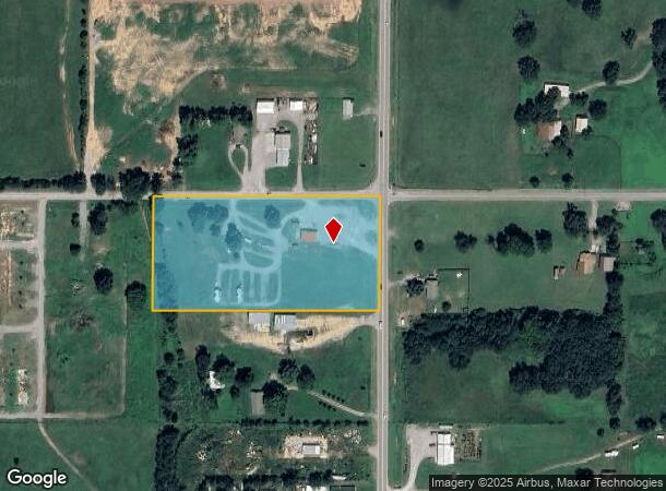  18457 W Jones Rd, Tahlequah, OK Parcel Map