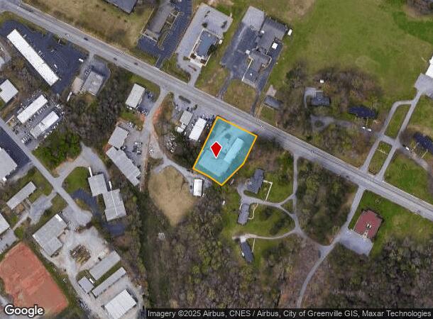  510 S Main St, Simpsonville, SC Parcel Map