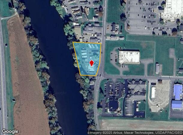 1199 S 2Nd St, Coshocton, OH Parcel Map