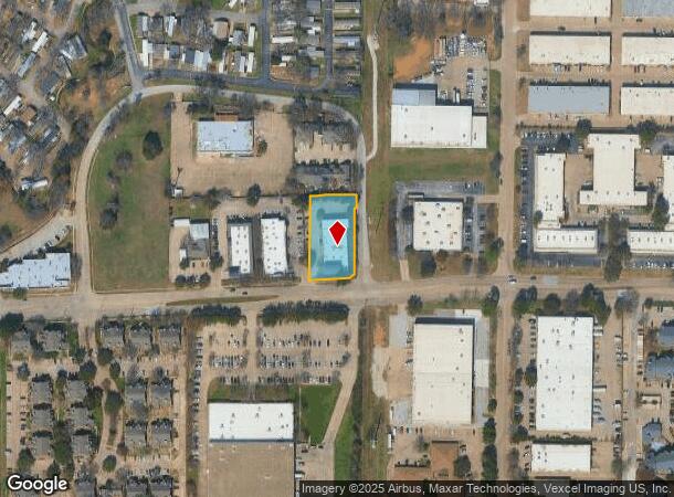  2233 Avenue J, Arlington, TX Parcel Map