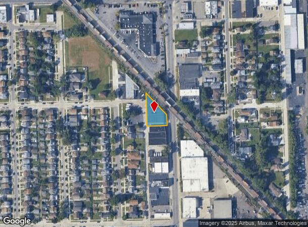 6951 Chase Rd, Dearborn, MI Parcel Map