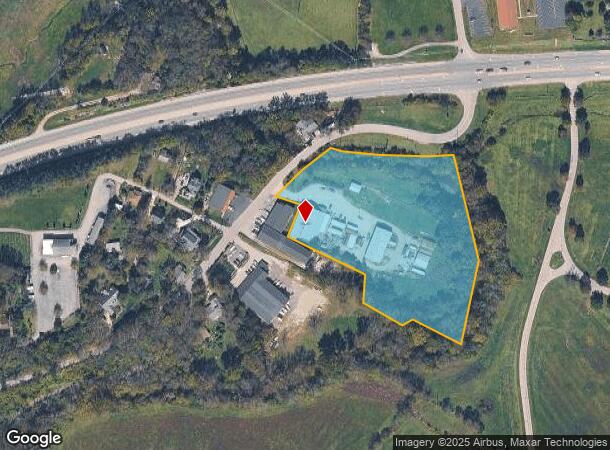  4974 Old Versailles Rd, Lexington, KY Parcel Map