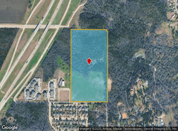  6711 Sharrock Rd, Dallas, TX Parcel Map