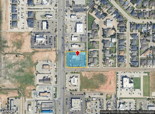  7727 Milwaukee Ave, Lubbock, TX Parcel Map