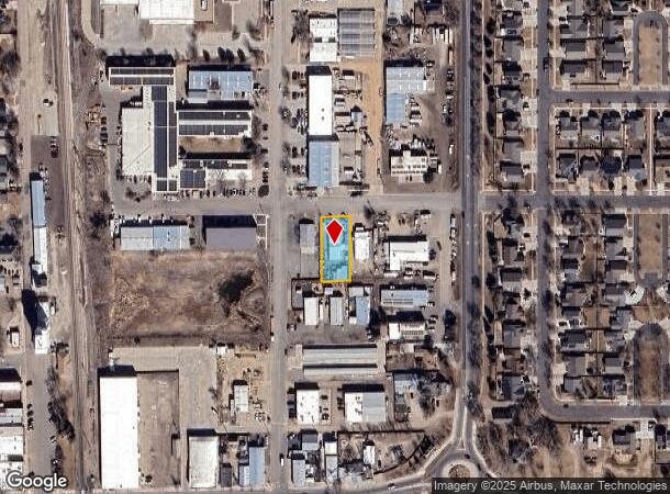 107 Turner Ave, Berthoud, CO Parcel Map