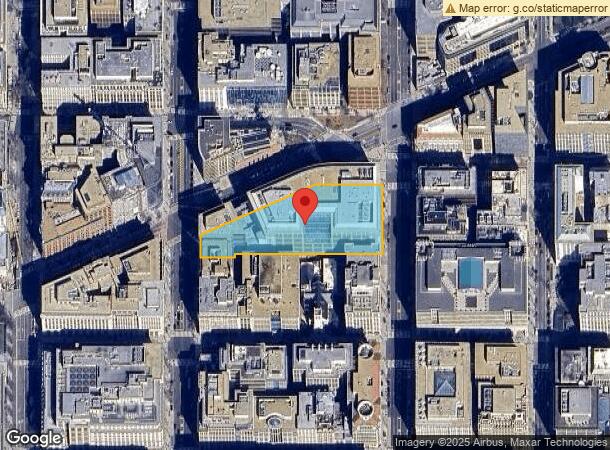  1300 New York Ave Nw, Washington, DC Parcel Map