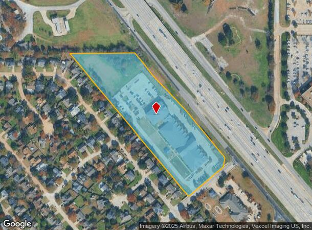  3600 Meadowview Dr, Corinth, TX Parcel Map