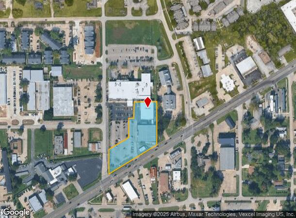 1222 W Main St, Tomball, TX Parcel Map