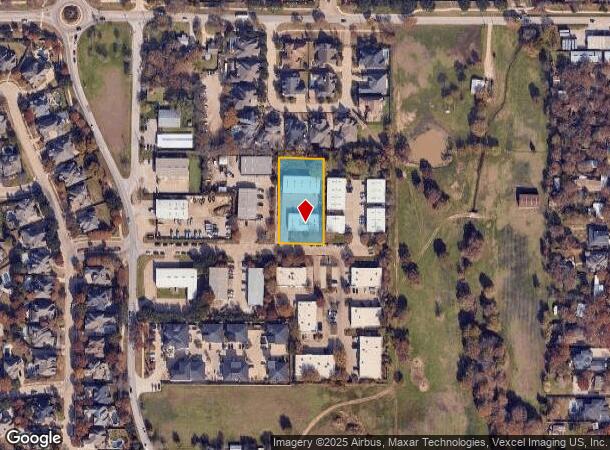  1600 Hart St, Southlake, TX Parcel Map