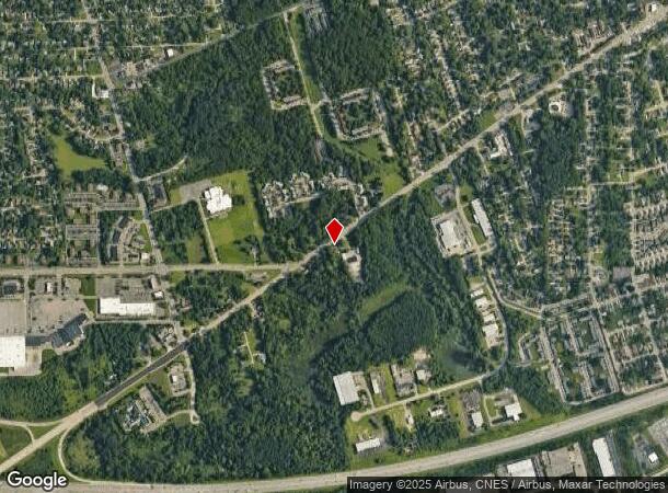  1701 W Michigan Ave, Ypsilanti, MI Parcel Map