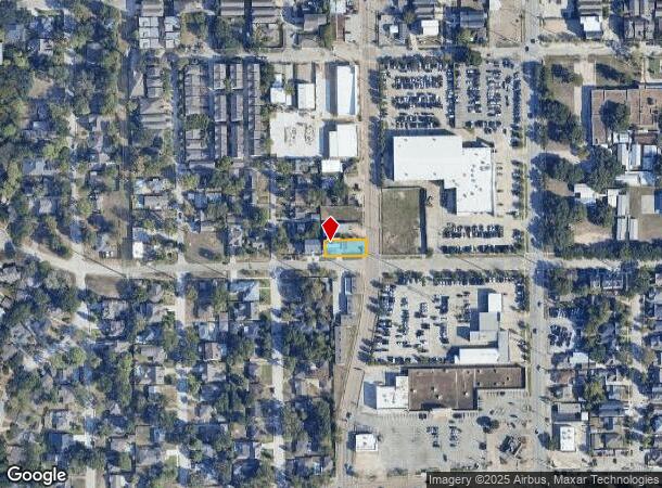  1511 W 12Th St, Houston, TX Parcel Map