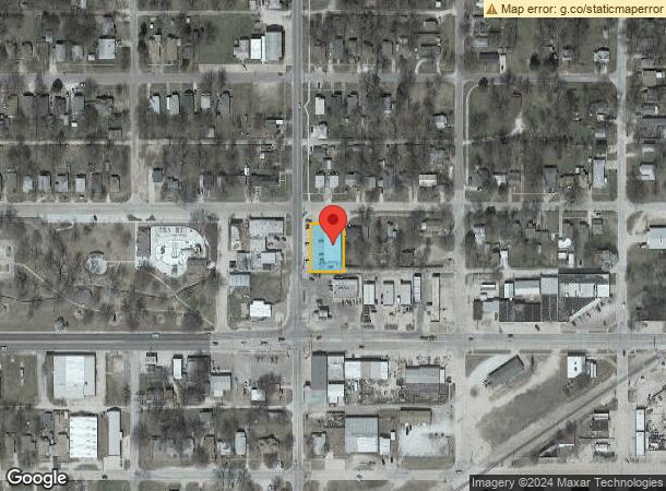  122-126 N Oak Ave, Ada, OK Parcel Map