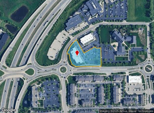  1438 W Main St, Carmel, IN Parcel Map