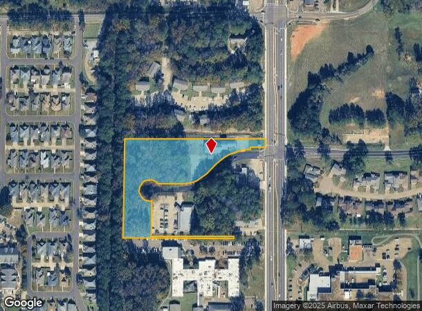 395 Crossgates Blvd, Brandon, MS Parcel Map