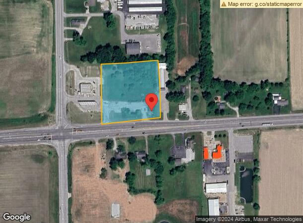  5862 W Us Highway 40, Greenfield, IN Parcel Map