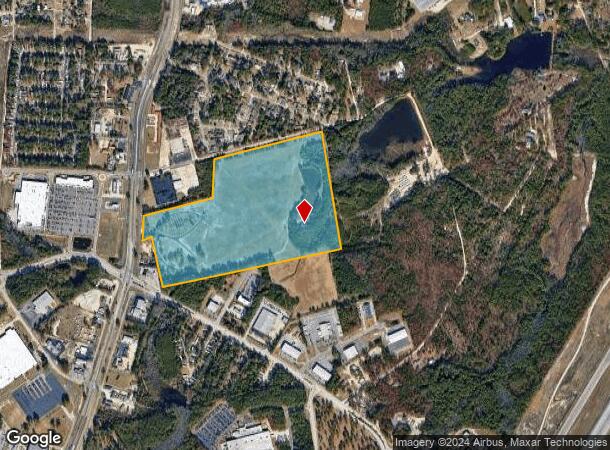  2881 Gillespie St, Fayetteville, NC Parcel Map