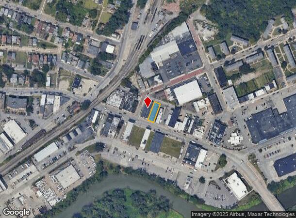  536 Chartiers Ave, Mc Kees Rocks, PA Parcel Map