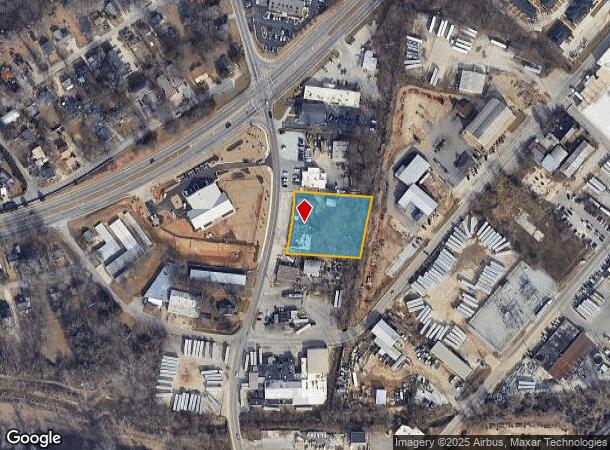  881 Dorsey St, Gainesville, GA Parcel Map